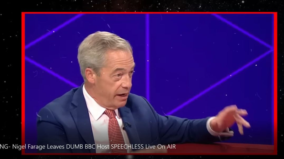 BREAKING- Nigel Farage Leaves DUMB BBC Host SPEECHLESS Live On AIR